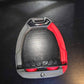 Flex-on Stirrups -Safe On - Dark Grey/Inclined Ultra Grip/Black/Red/Arm Red - Add Canada Flag Mag Stickers for a Canadian touch!