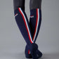 Premier Equine UK PE Sports Highlight Riding Socks (1 Pair) Navy Large/Euro 43-46