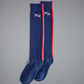 Premier Equine UK PE Sports Highlight Riding Socks (1 Pair) Navy Large/Euro 43-46