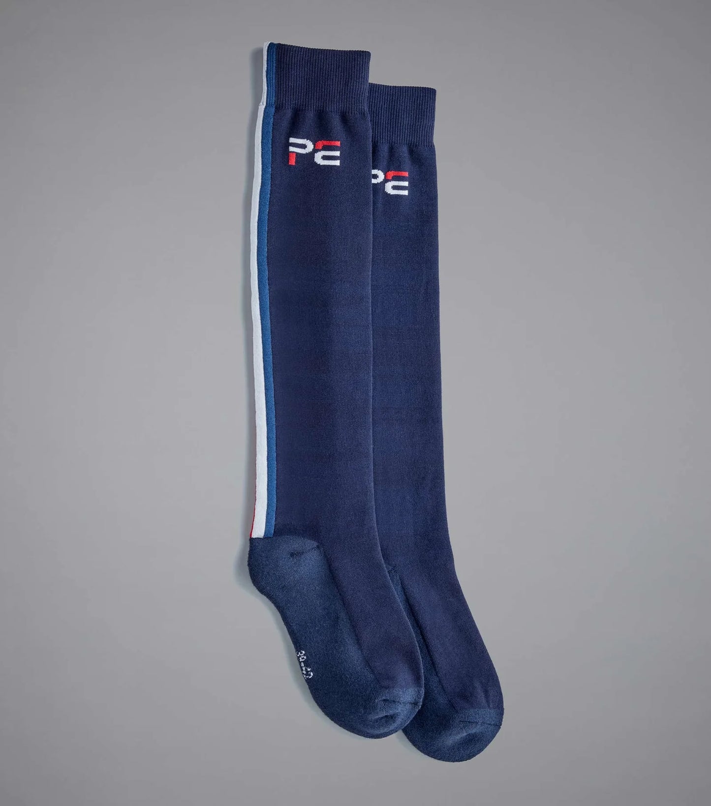 Premier Equine UK PE Sports Highlight Riding Socks (1 Pair) Navy Large/Euro 43-46