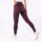 BR Ladies Pleun Full Seat Silicone Fleece Lined Winter Breeches - Plum - Euro 34/US 24 - limited edition