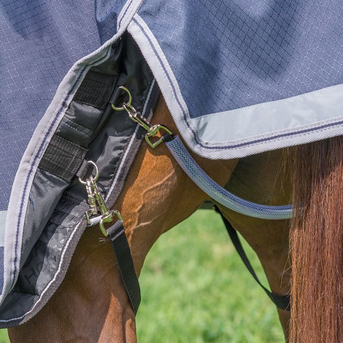 Canadian Horsewear Magnum Diablo 0g Rainsheet - Liner Compatible - Size 81" - Black