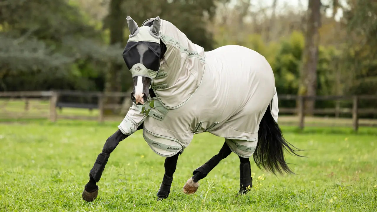 LeMieux Arika Armour-Tek Fly Rug Stone 75" or 78"