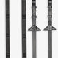 LeMieux Ergo Grip Rubber Reins Black - Full