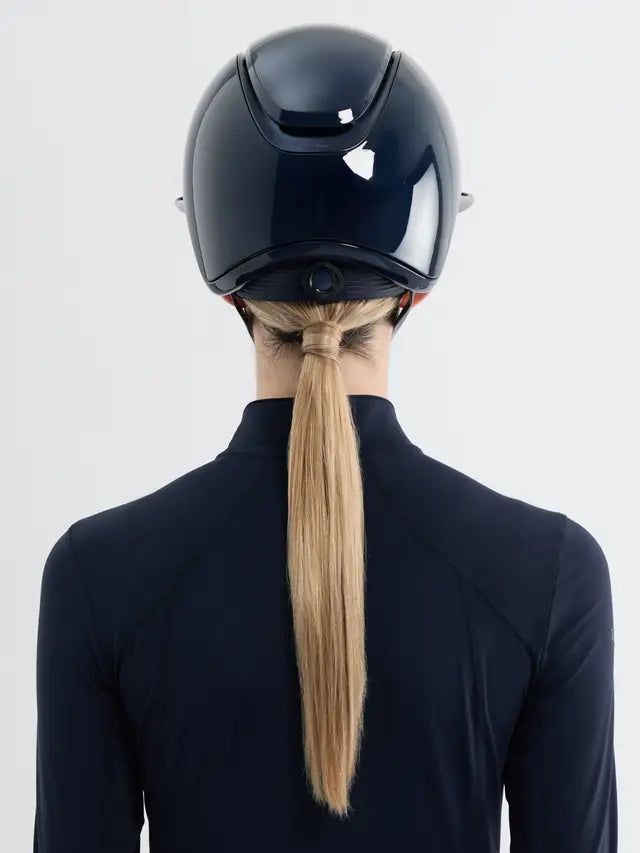 LeMieux Verv® Competition Helmet Gloss Navy - Medium (56-58)