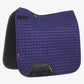 LeMieux Suede Dressage Square Ink Blue - Large *SALE* reg 94.95