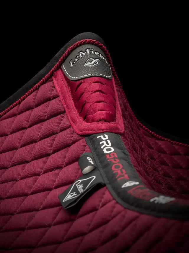 LeMieux Wither Relief Jump Pad Burgundy - Large *SALE* reg 109.95