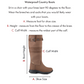 Premier Equine UK Monte Waterproof Country Boot - Brown -Wide Calf - UK 6.5 / Euro 40