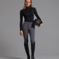 Premier Equine UK Ombretta Ladies Technical Riding Top - Black/UK 16