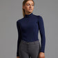 Premier Equine UK Ombretta Ladies Technical Riding Top - Navy/UK 12