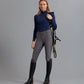 Premier Equine UK Ombretta Ladies Technical Riding Top - Navy/UK 12