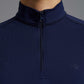 Premier Equine UK Ombretta Ladies Technical Riding Top - Navy/UK 12