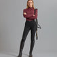 Premier Equine UK Ombretta Ladies Technical Riding Top - Wine/UK 14