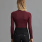 Premier Equine UK Ombretta Ladies Technical Riding Top - Wine/UK 14