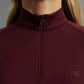 Premier Equine UK Ombretta Ladies Technical Riding Top - Wine/UK 14