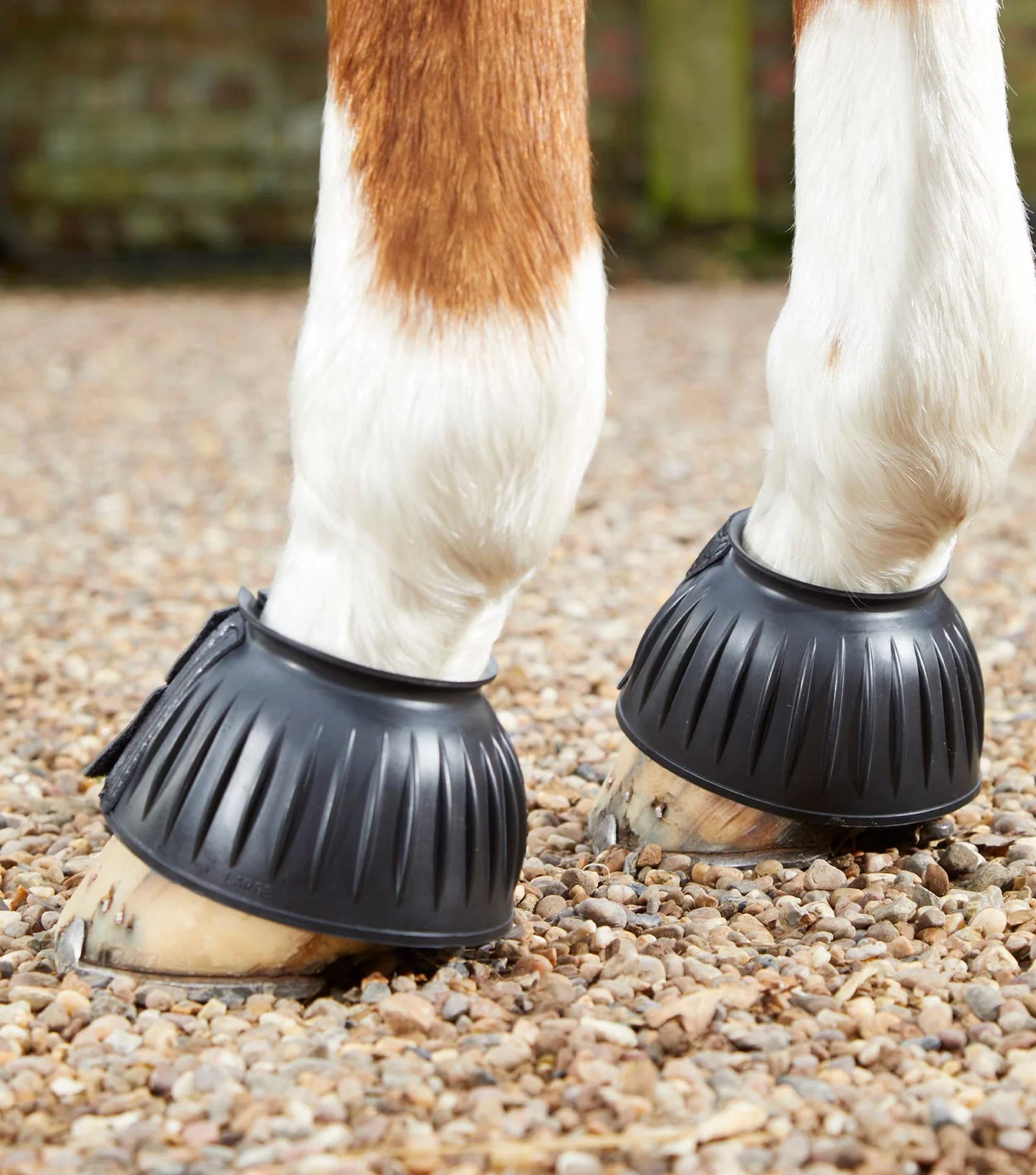 Premier Equine UK Rubber Bell Over Reach Boots - Black