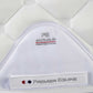 Premier Equine UK Saltare Close Contact Dressage Square Pad - White