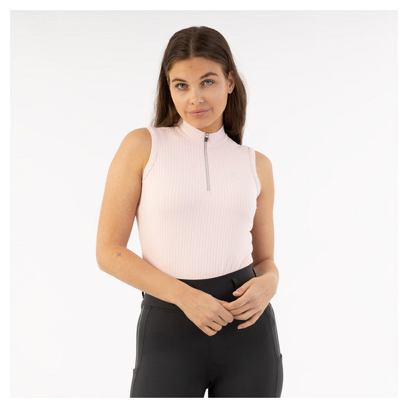 BR Half-Zip Sleeveless Shirt Ladies - Kirsten - Lotus - Limited Edition