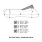 Winderen Half Pad Jumper Correction System Slim 17" (10mm thickness) Coal