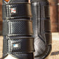 Premier Equine UK Carbon Air-Tech Single Lock Brushing Boots Black