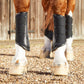 Premier Equine UK Carbon Air-Tech Single Lock Brushing Boots Black