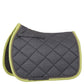 BR Clearance - BR Saddle Pad Melange Exclusive General Purpose Full Size - Grey/Lime