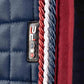 Premier Equine UK Saddle Pad Close Contact Euro Cotton Dressage Full Navy
