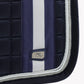 Premier Equine UK Saddle Pad Azzure Anti-Slip Satin Dressage Square Navy/Full