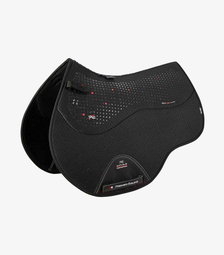 Premier Equine UK Airtechnology Anti-Slip Close Contact GP Pad Black