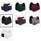 Premier Equine UK Atlantis Close Contact Satin Wool Dressage Square Black/Black Wool/Full