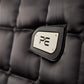Premier Equine UK Atlantis Close Contact Satin Wool Dressage Square Black/Black Wool/Full