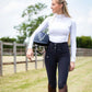 Premier Equine UK Coco II Ladies Gel Full Seat Riding Breeches Navy 32”