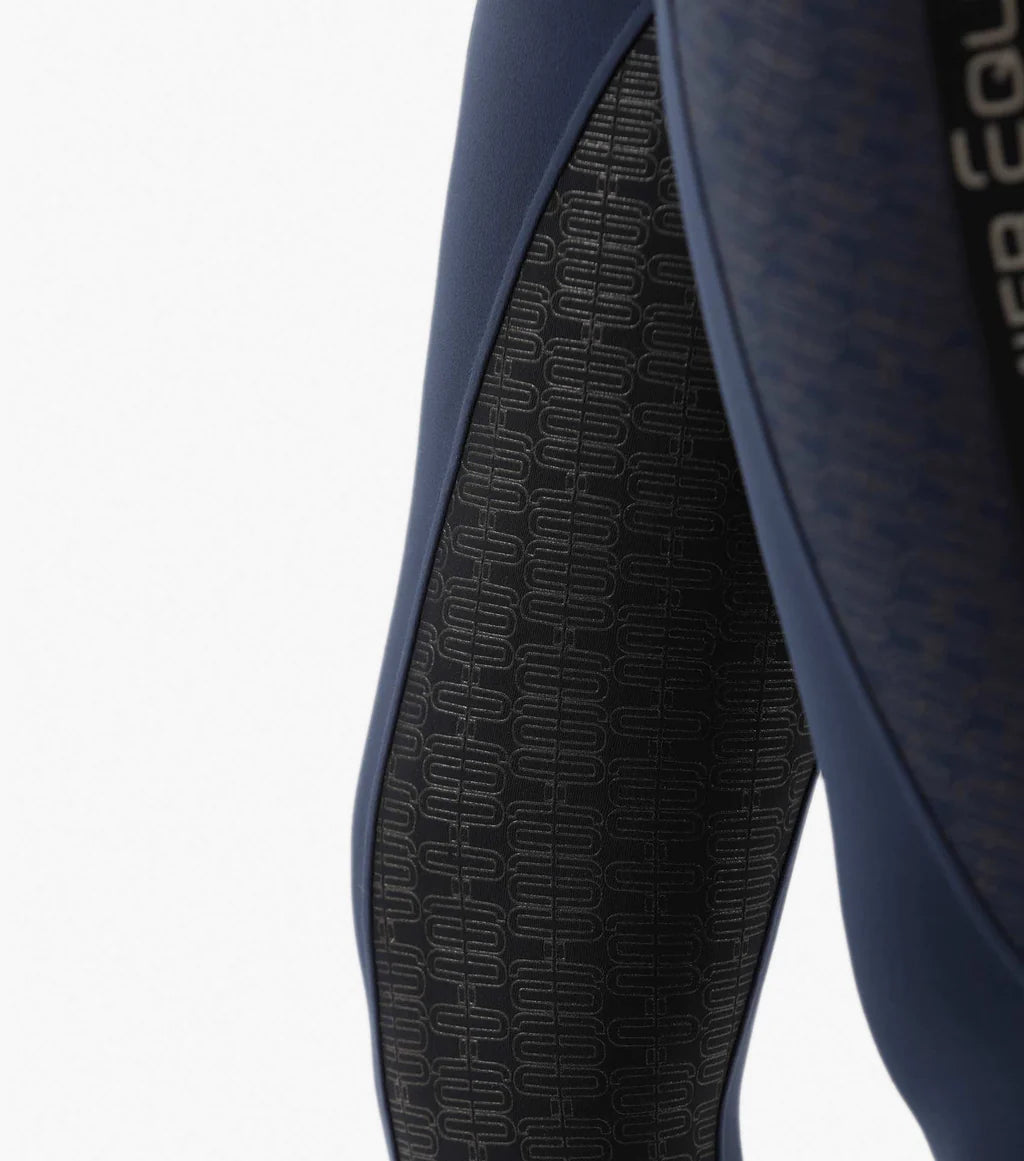 Premier Equine UK Ronia Gel Pull-On Riding Tights Navy 26”