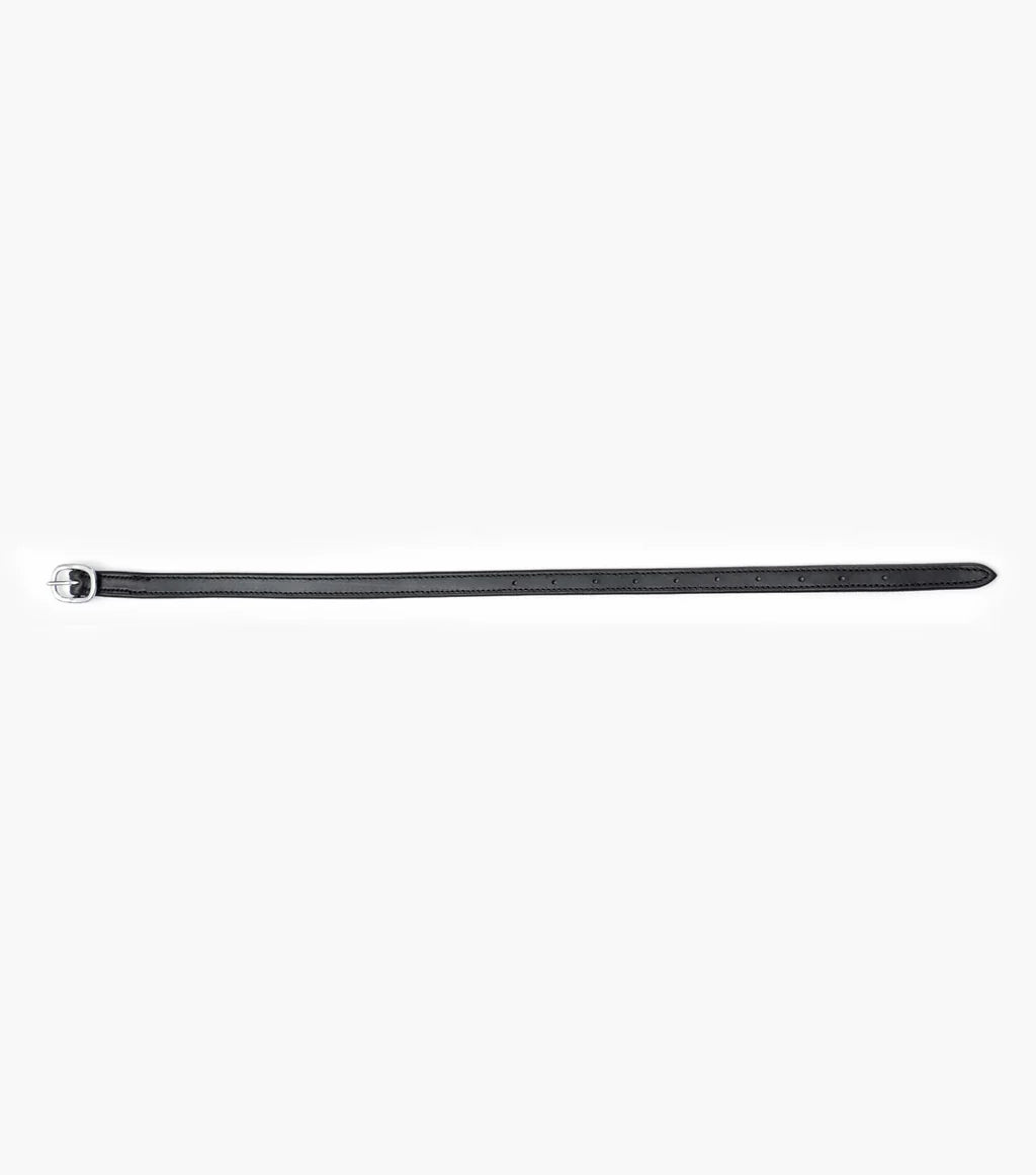 Premier Equine UK Leather Spur Straps Black