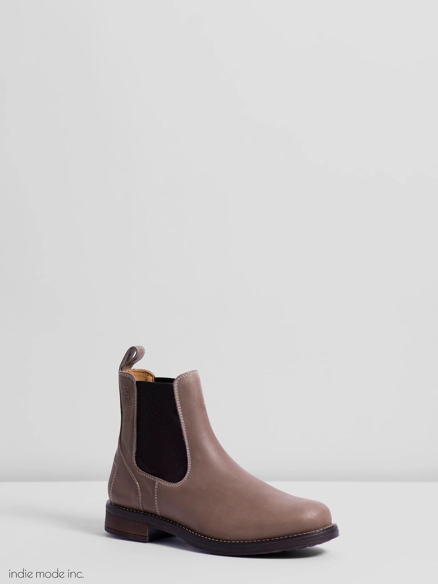 Kingsley Amsterdam Boot Euro 37 Gaucho Grey/Brown Elastic