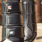 Premier Equine UK Carbon Air-Tech Single Lock Brushing Boots Black