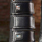 Premier Equine UK Carbon Air-Tech Single Lock Brushing Boots Black
